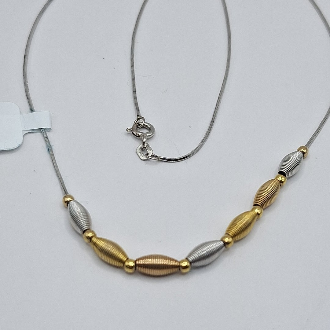 GARGANTILLA. ORO. 14 K 4.8 GRMS (SEMINUEVO)