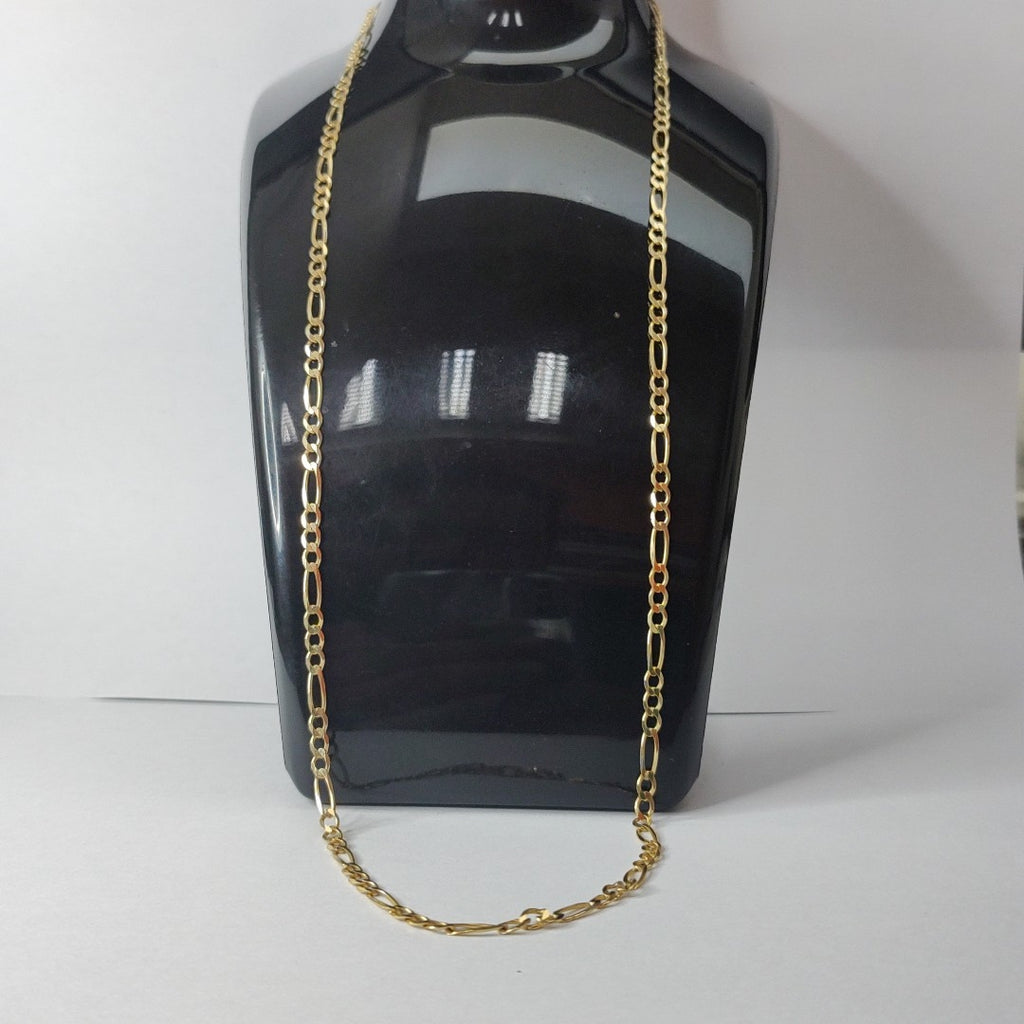 CADENAS CARTIER 3*1 AMARILLA ORO 14K 8.5 (NUEVO)