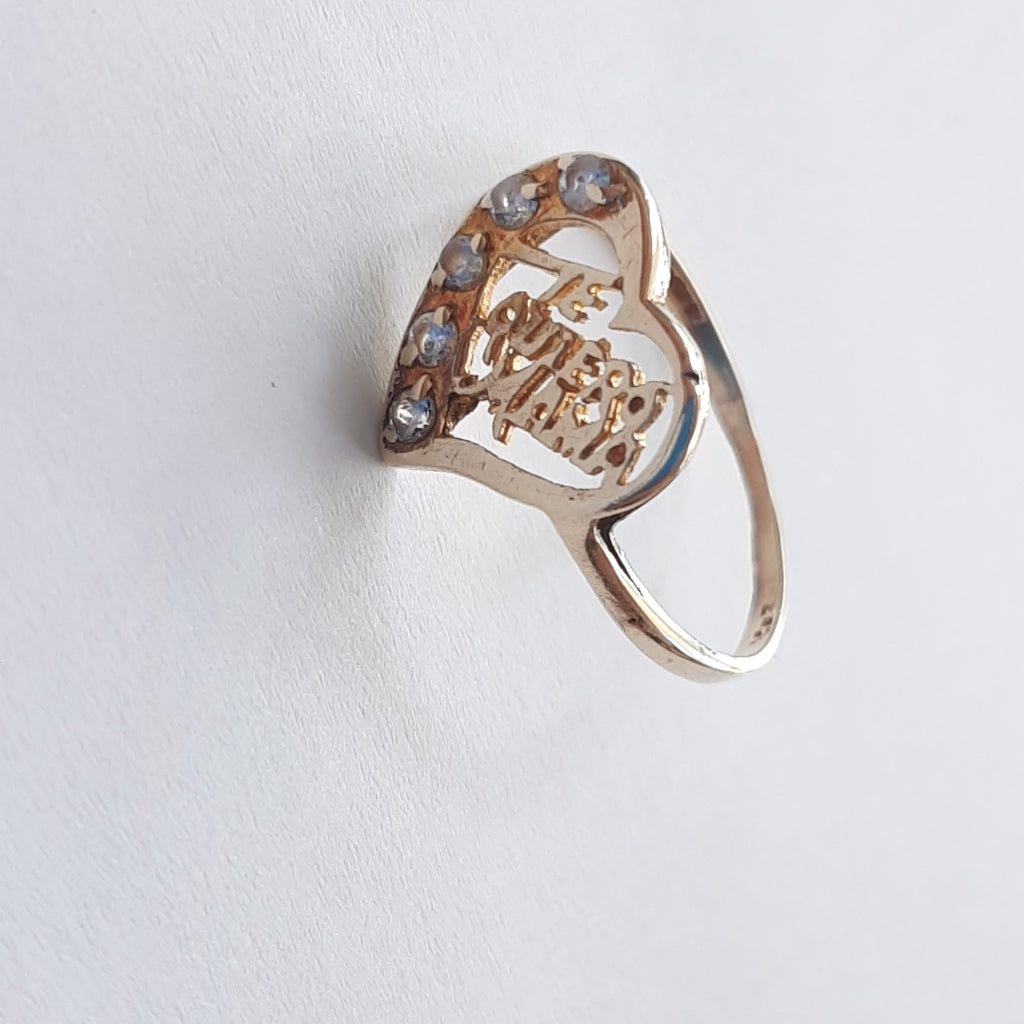 ANILLITO ORO 10 K 1,70 GRMS (SEMINUEVO)