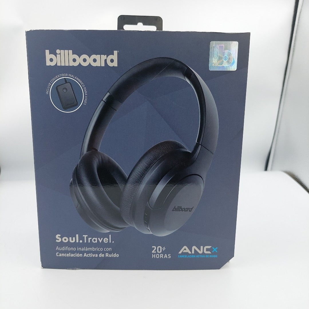 AUDIFONOS BILLBOARD SOUL TRAVEL BB-H36366 INALAMBRICO OVER EAR (SEMINUEVO)