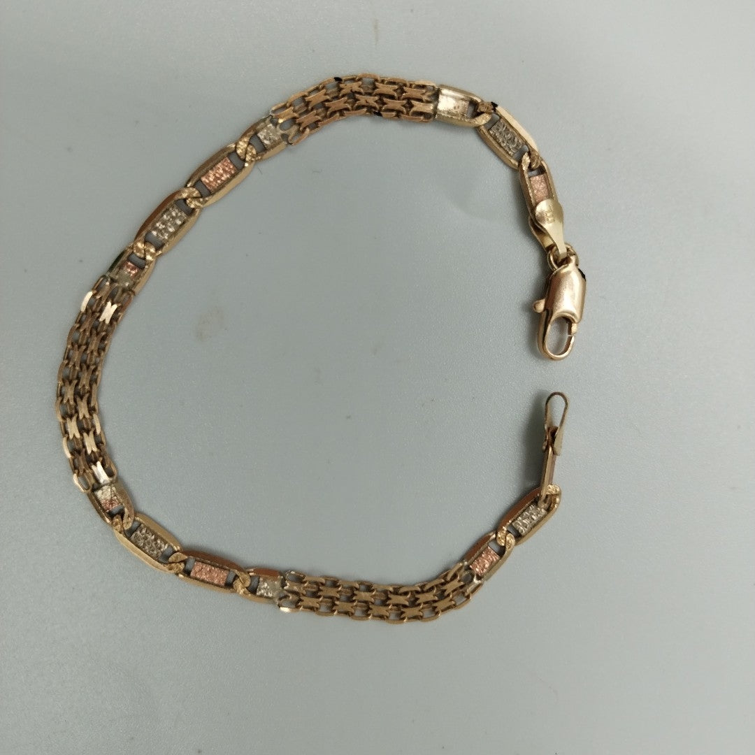 PULSERA. ORO. 10 K 4.5 GRMS (SEMINUEVO)
