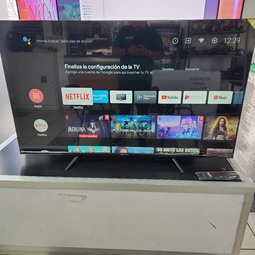 PANTALLA SANSUI SMX55V1UA (2022) 55" LED 4K (SEMINUEVO)