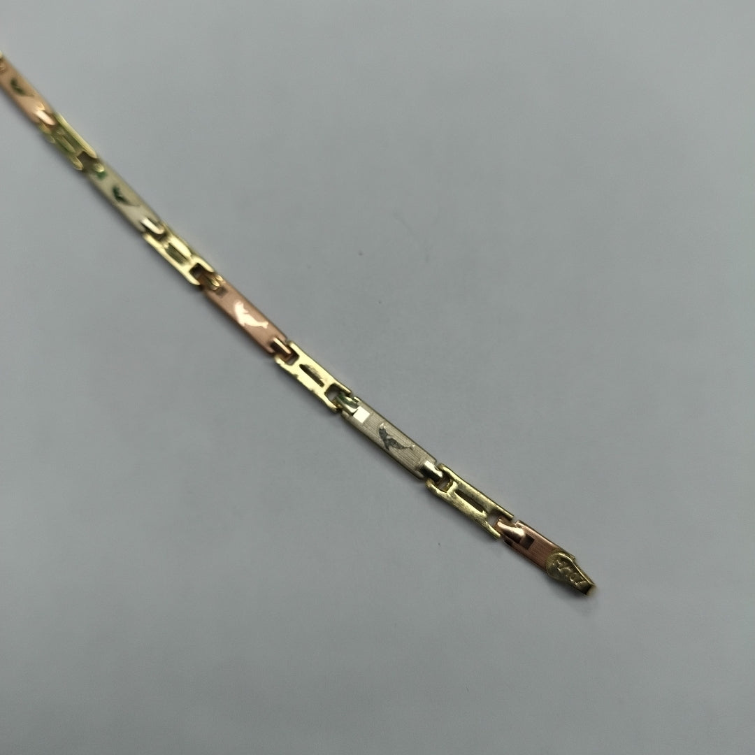 PULSERA. ORO. 14 K 3.2 GRMS (SEMINUEVO)
