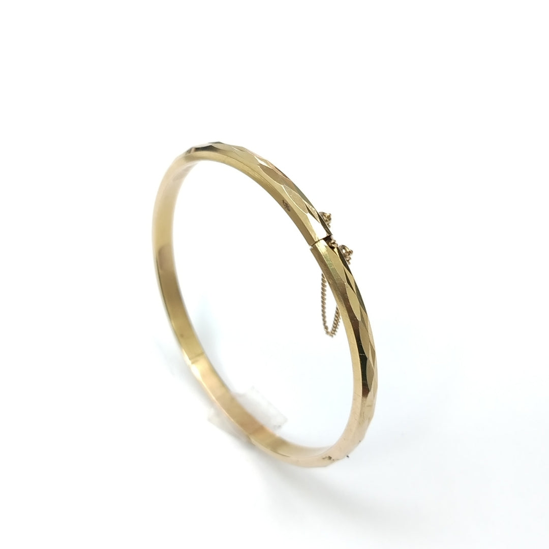 PULSERA RIGIDA ORO 18 K 10,40 GRMS (SEMINUEVO)