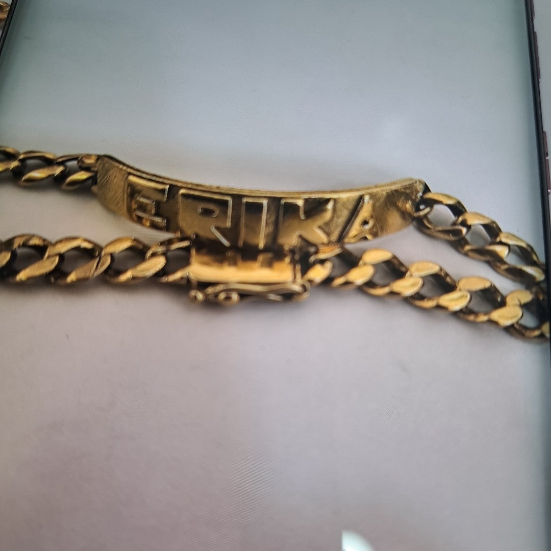 ESCLAVA. ORO. 14 K 14.3 GRMS (SEMINUEVO)