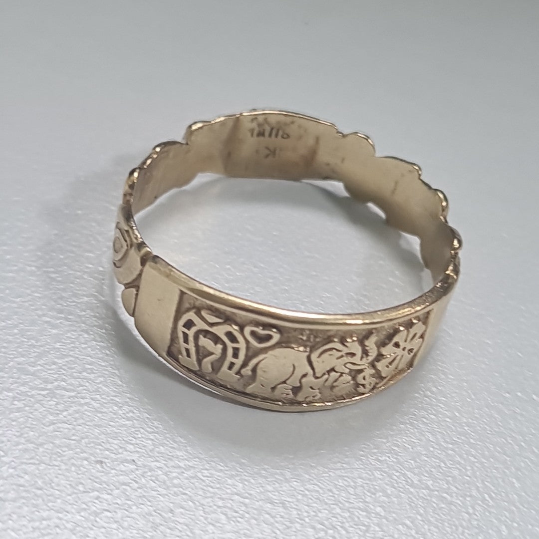 ANILLO. ORO. 14 K 2.6 GRMS (SEMINUEVO)