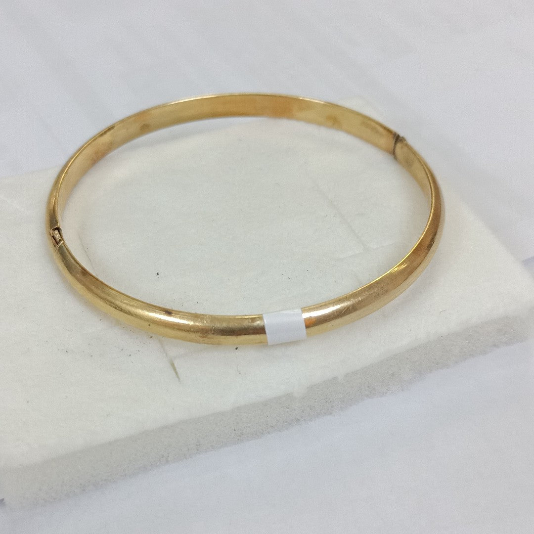 PULSERA RIGIDA. ORO. 14 K 6 GRMS (SEMINUEVO)