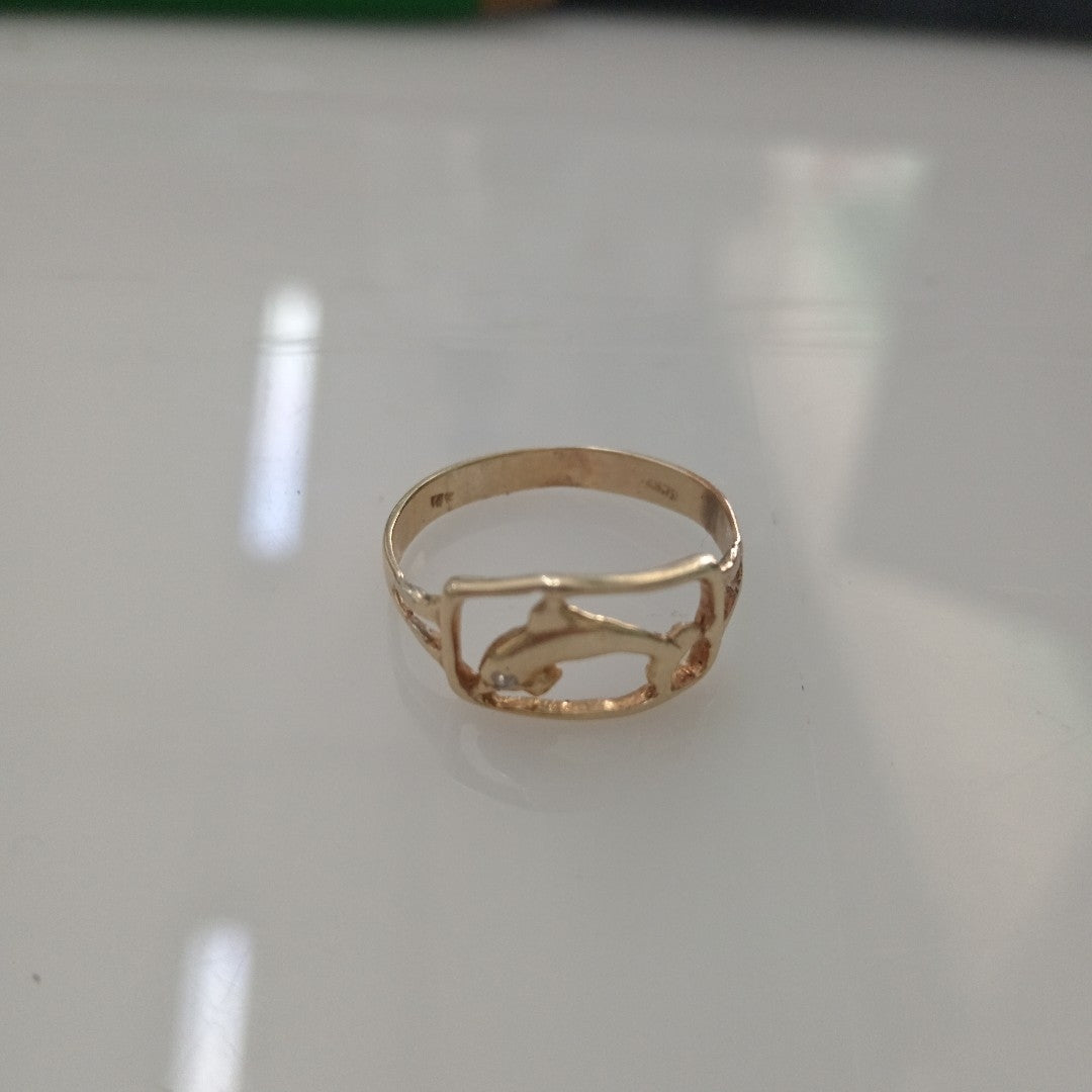 ANILLITO. ORO. 14 K 2.1 GRMS (SEMINUEVO)