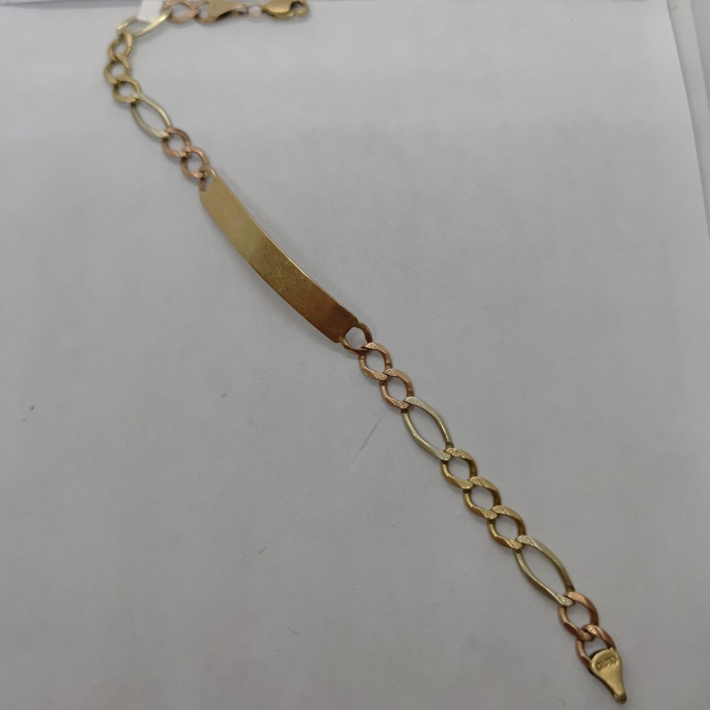 ESCLAVA. ORO COMBINADO. 10 K 10.6 GRMS (SEMINUEVO)