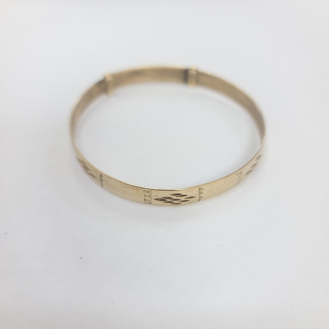 PULSERA RIGIDA. ORO. 8 K 8.3 GRMS (SEMINUEVO)