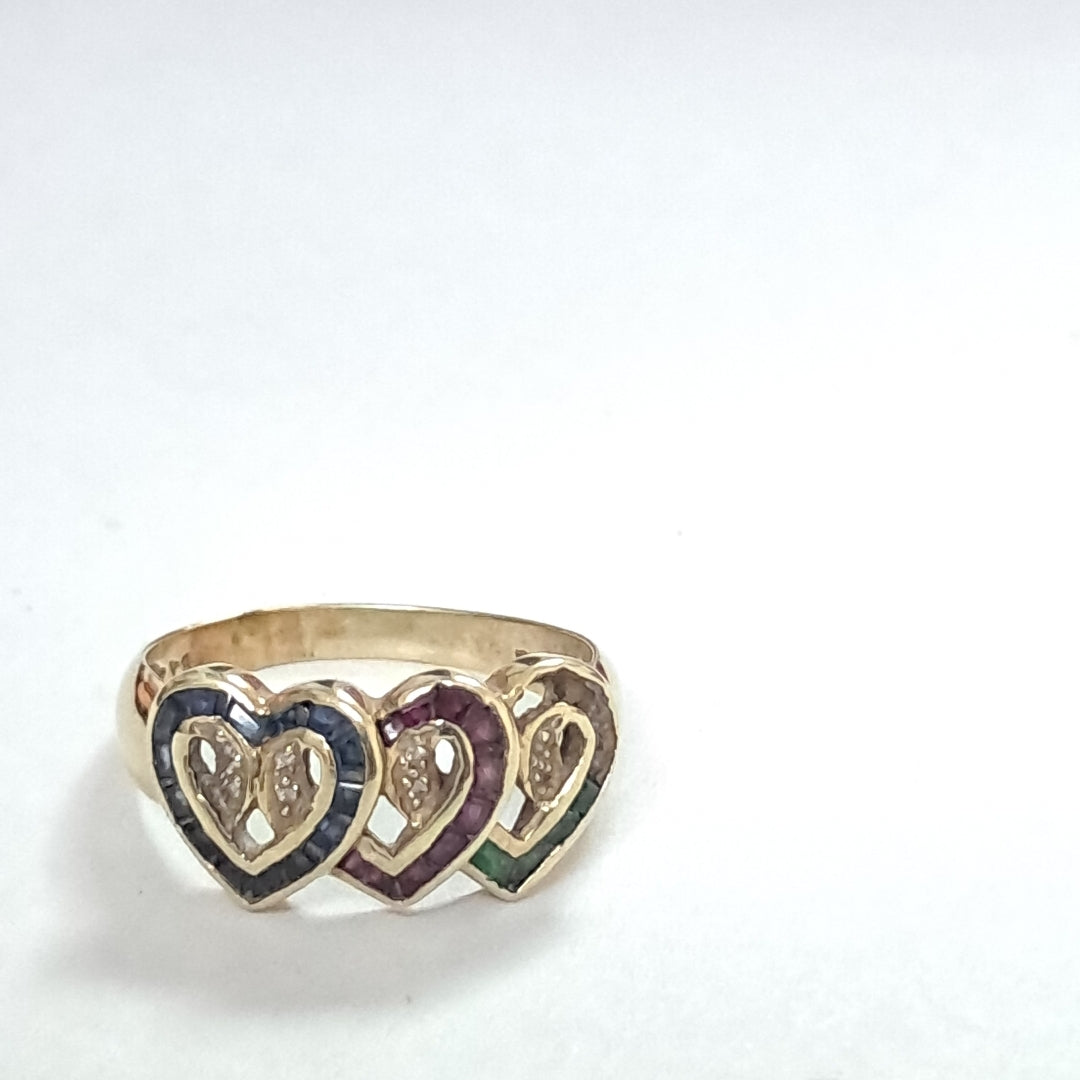 ANILLITO. ORO. 14 K 3 GRMS (SEMINUEVO)