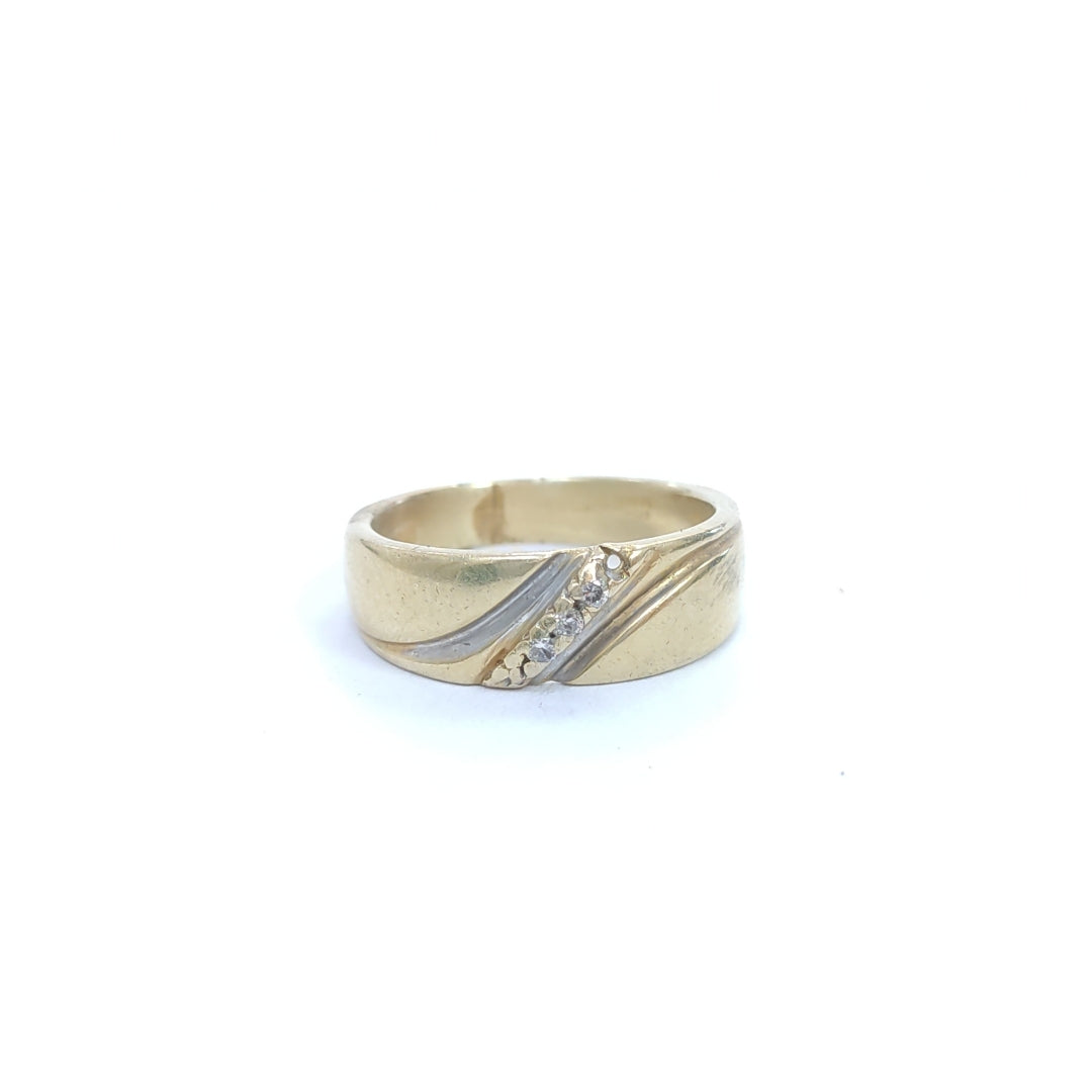 ANILLO. ORO. 14 K 3.7 GRMS (SEMINUEVO)