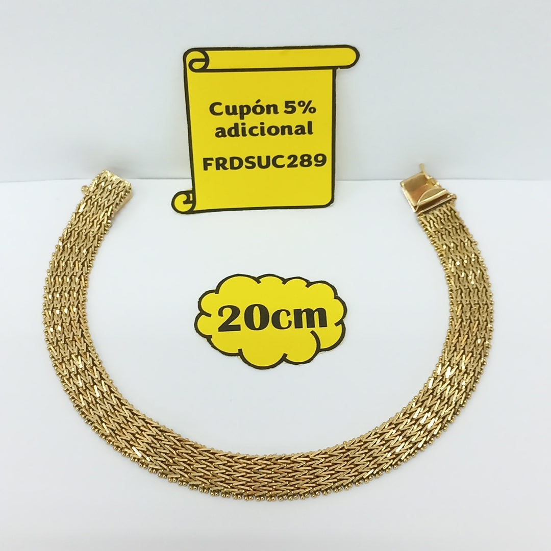 PULSERA ORO 14 K 21,60 GRMS (SEMINUEVO)