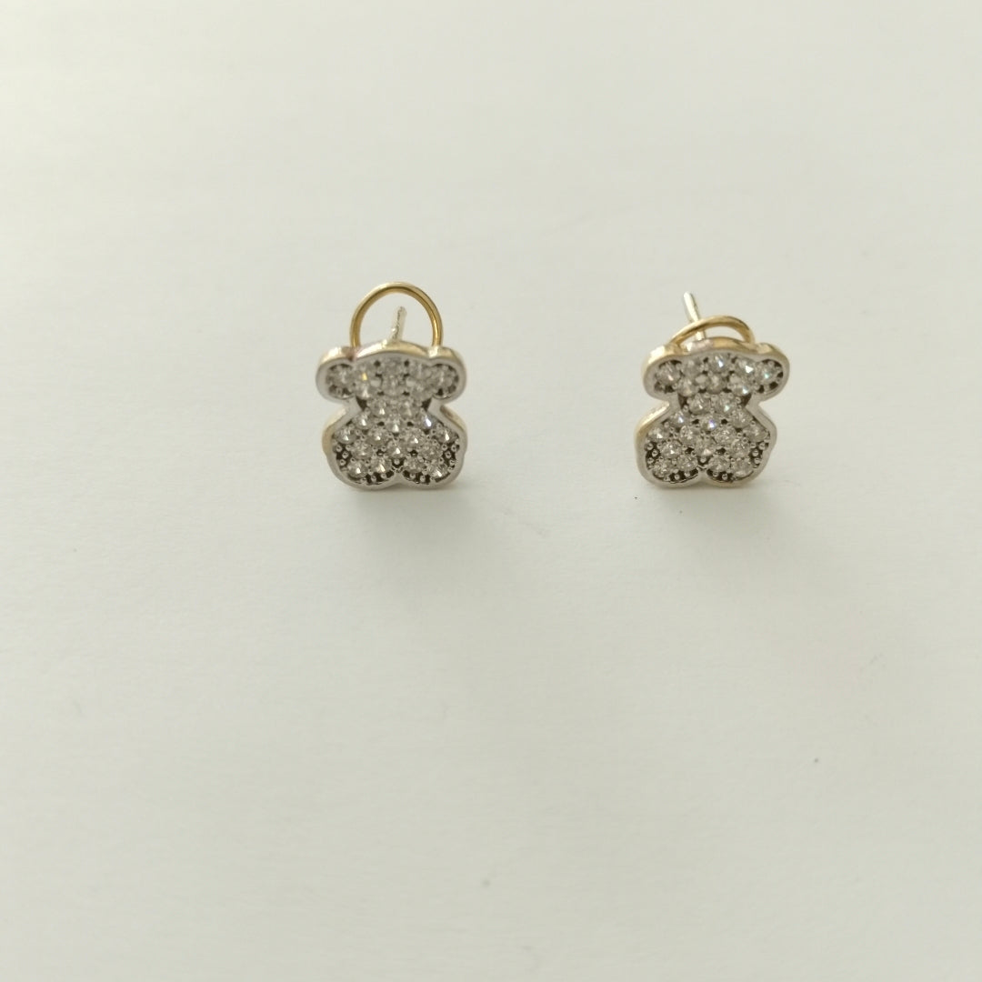ARETES PAR. ORO. 10 K 3.1 GRMS (SEMINUEVO)