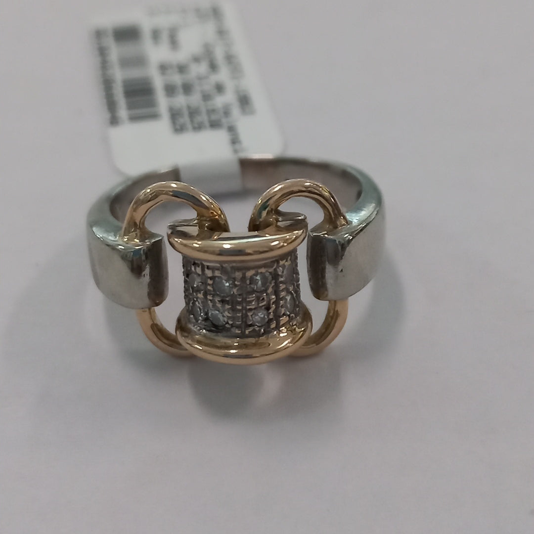 ANILLO ORO BLANCO 14 K 7,30 GRMS (SEMINUEVO)