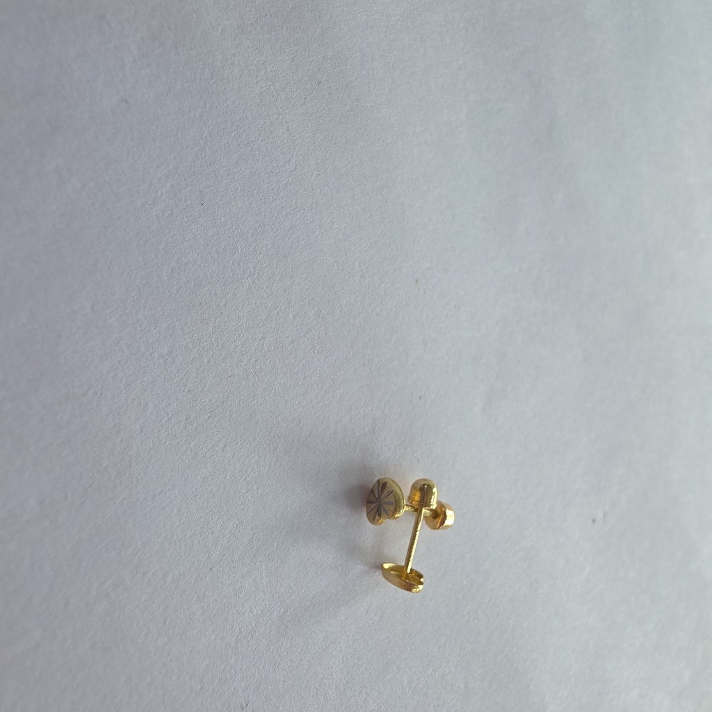 BROQUELES ORO 14K 1 (NUEVO)
