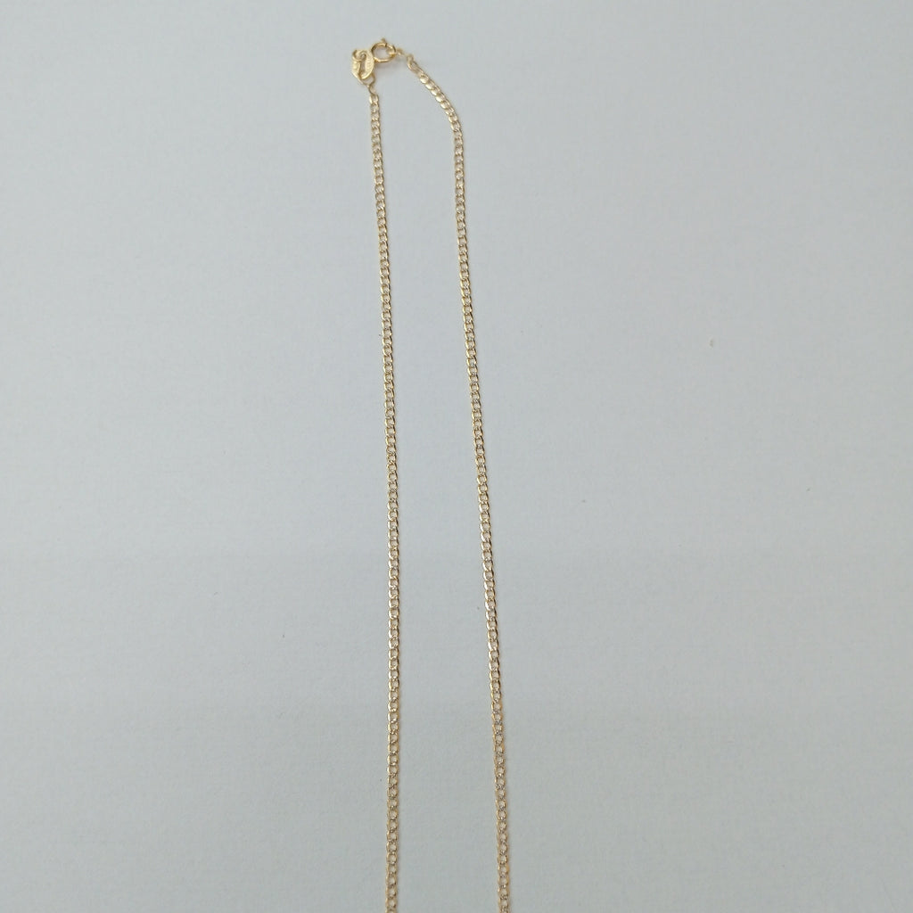 CADENAS BARBADA DIAMANTADA ORO 14K 1.9 (NUEVO)
