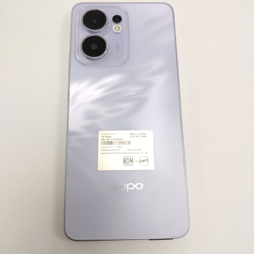 CELULAR OPPO  RENO 13F 5G CPH2699 (2025) 256 GB 12 GB RAM (SEMINUEVO)
