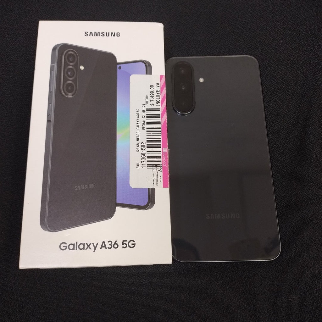 CELULAR SAMSUNG GALAXY A36 5G SM-A366E (2025) 128 GB 6 GB RAM (SEMINUEVO)