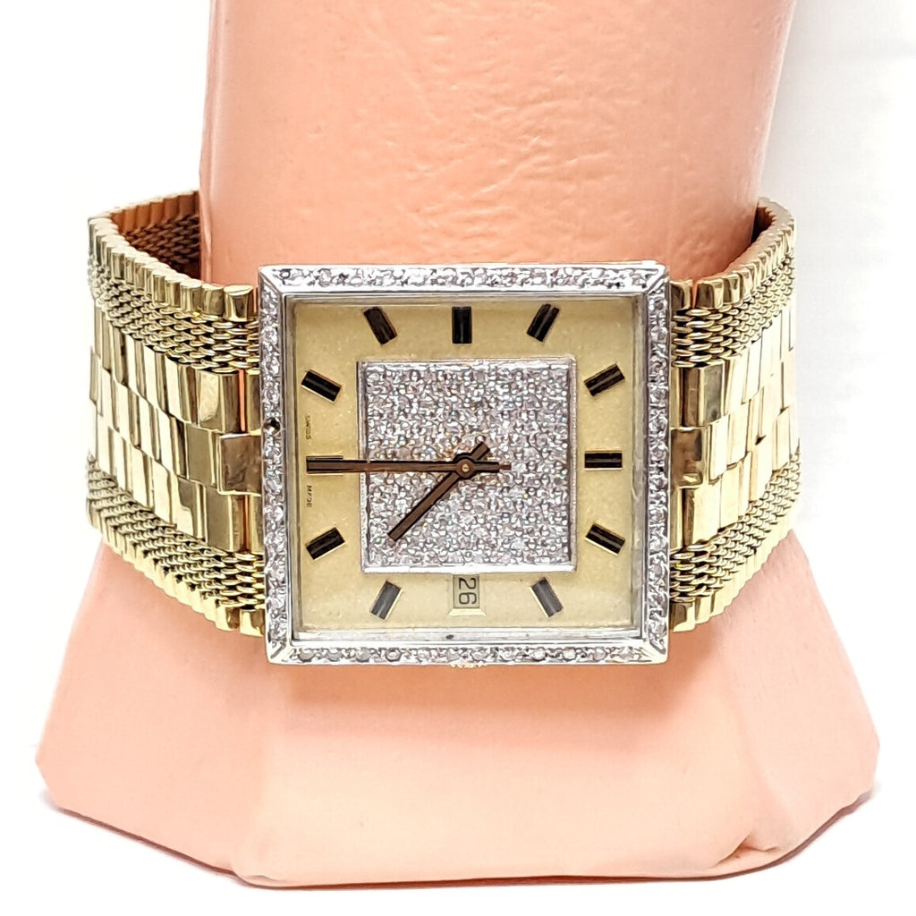 RELOJ CAJA Y PULSO ORO ORO 18 K 102,50 GRMS (SEMINUEVO)