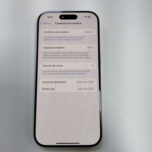 CELULAR APPLE IPHONE 16 PRO A3292 (2024) 128 GB 8 GB RAM (SEMINUEVO)