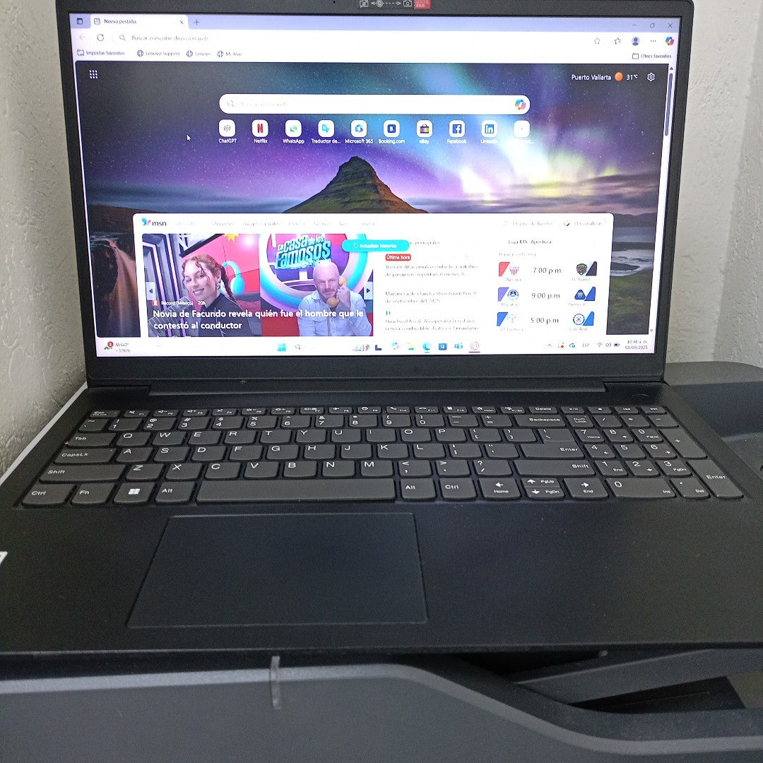 LAPTOP LENOVO V15 G2 IJL (2023) 256 GB SSD 4 GB RAM (SEMINUEVO)