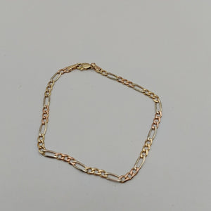PULSERA. ORO COMBINADO. 14 K 2.8 GRMS (SEMINUEVO)