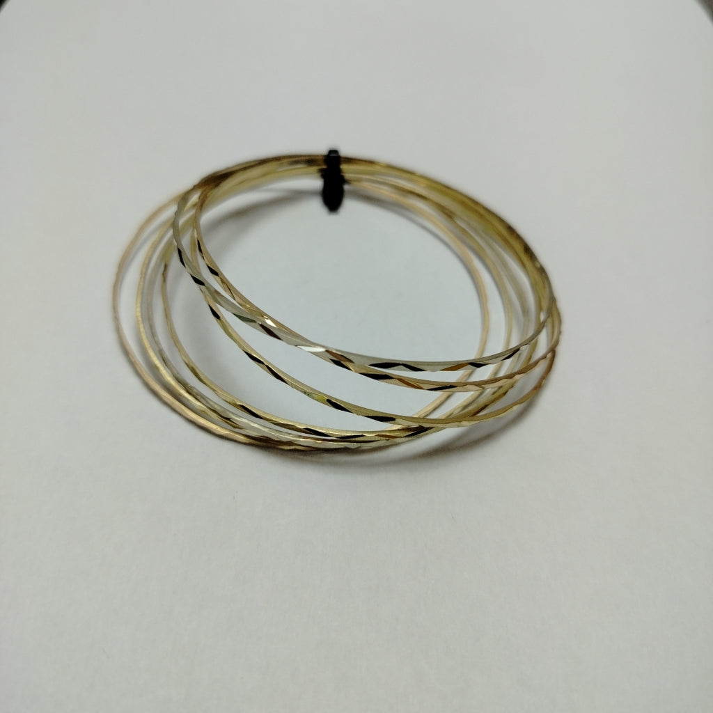 SEMANARIO DE PULSERAS. ORO. 14 K 19.6 GRMS (SEMINUEVO)