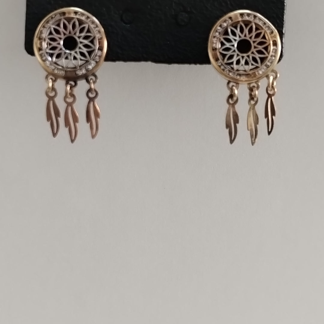 ARETES PAR. ORO. 10 K 1.5 GRMS (SEMINUEVO)