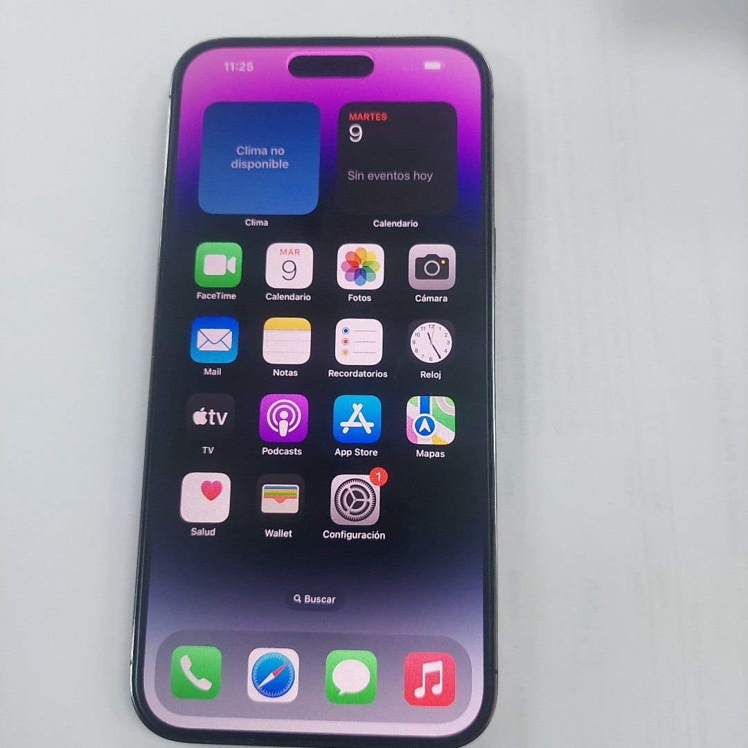 CELULAR APPLE IPHONE 14 PRO MAX A2893 128 GB 6 GB RAM (SEMINUEVO)