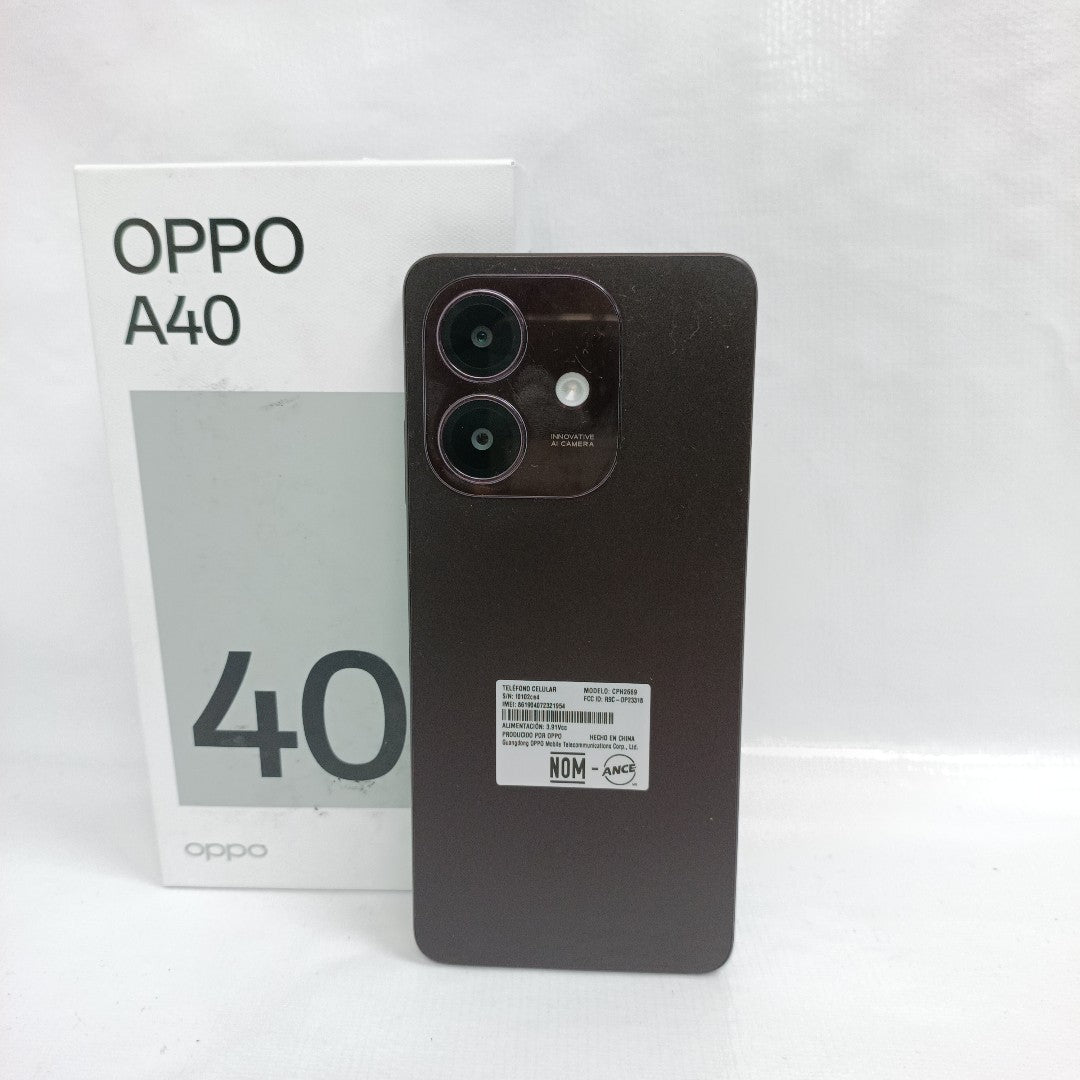 CELULAR OPPO  A40 CPH2669 (2024) 256 GB 4 GB RAM (SEMINUEVO)