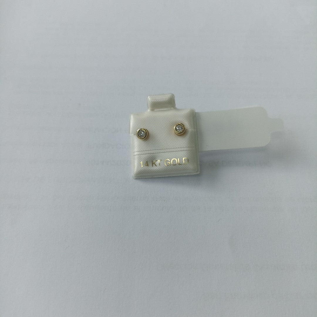 BROQUELES ORO 14K 0.8 (NUEVO)