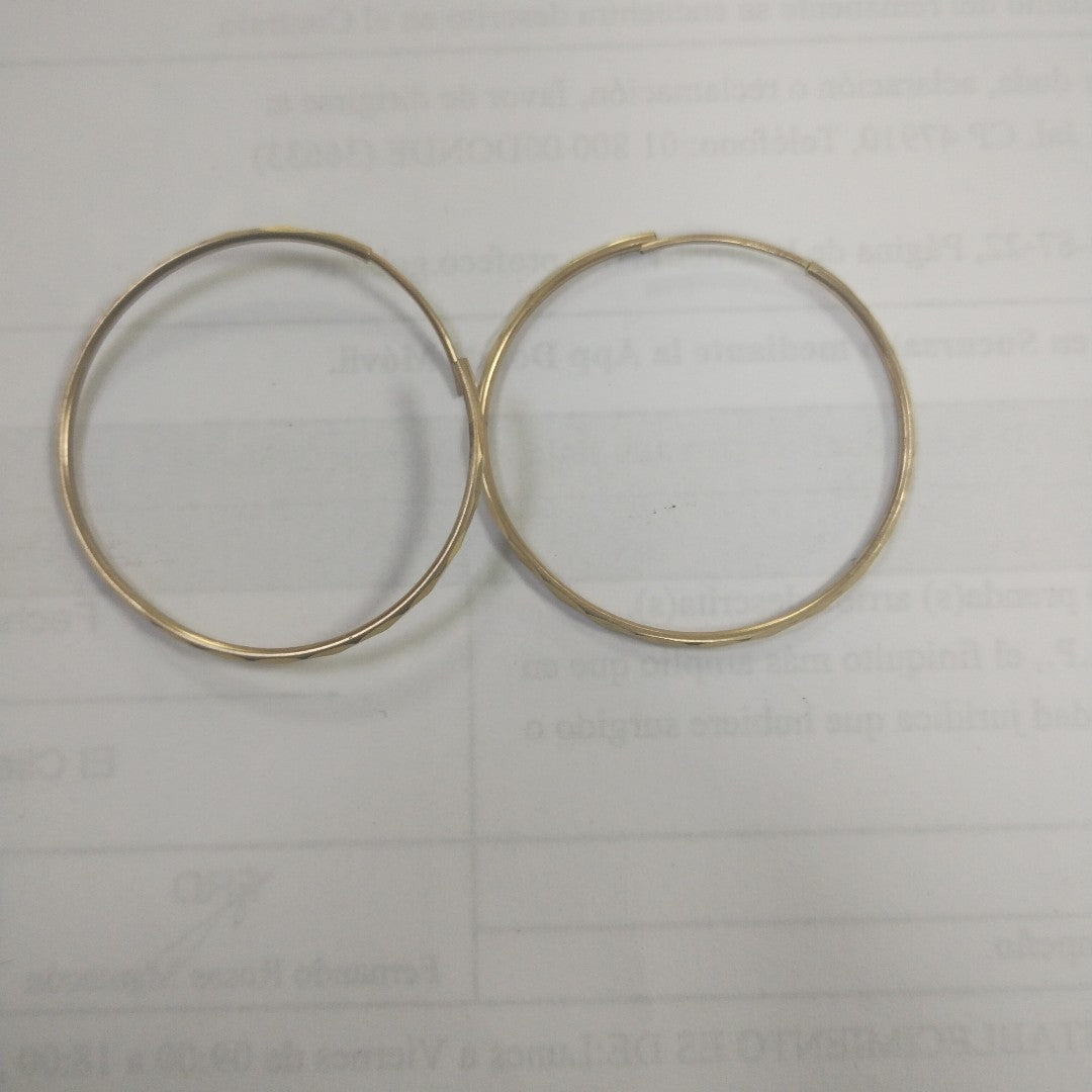 ARRACADAS PAR ORO 10 K 1,50 GRMS (SEMINUEVO)