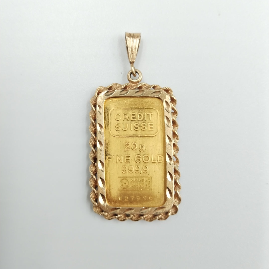 DIJE ORO 14 K 20,00 GRMS (SEMINUEVO)