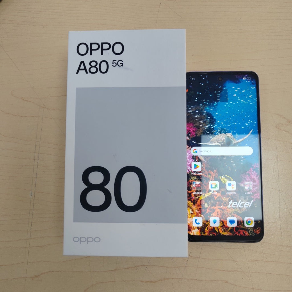 CELULAR OPPO  A80 5G CPH2639 (2024) 256 GB 8 GB RAM (SEMINUEVO)