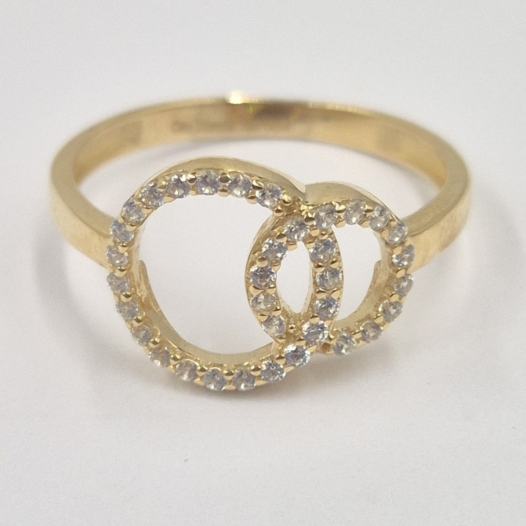 ANILLOS DAMA ORO 14K 2 (NUEVO)