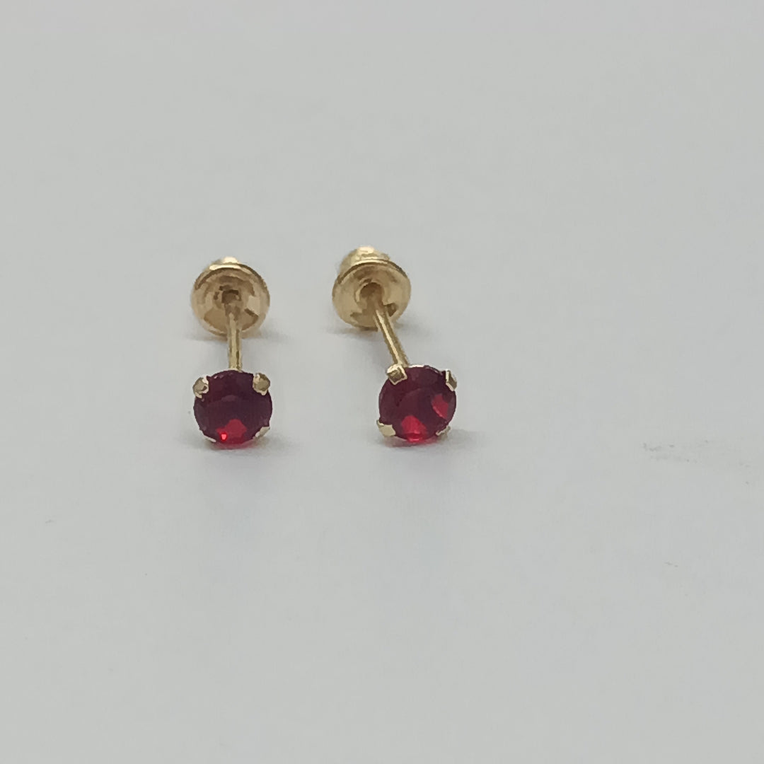 BROQUELES ORO 14K 1 (NUEVO)