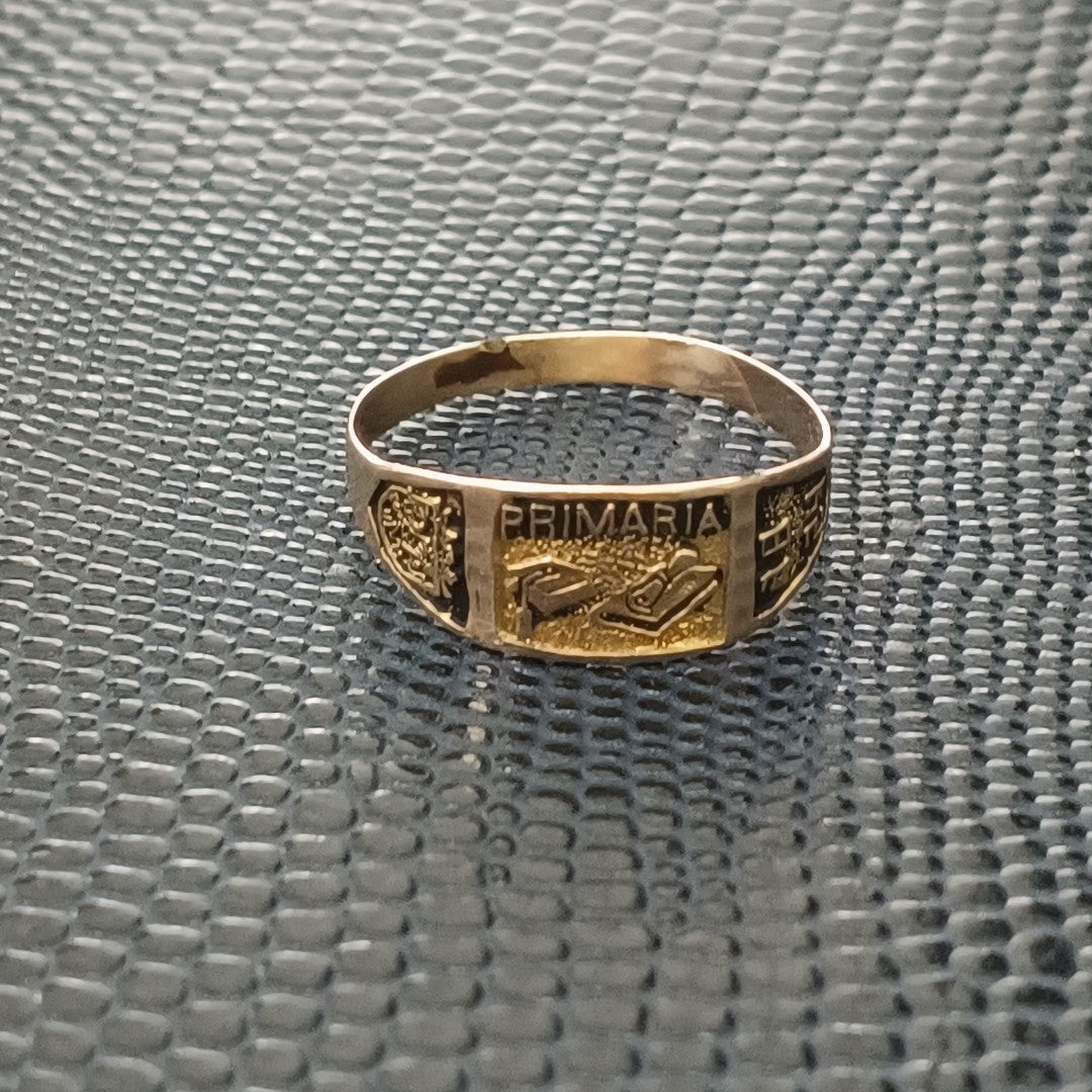 ANILLO DE GRADUACIÓN ORO 8 K 0,80 GRMS (SEMINUEVO)