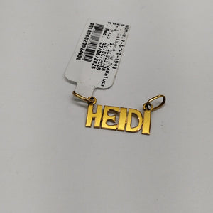 DIJE ORO 14 K 0,90 GRMS (SEMINUEVO)