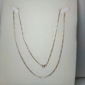 CADENA. ORO BLANCO. 14 K 2.8 GRMS (SEMINUEVO)