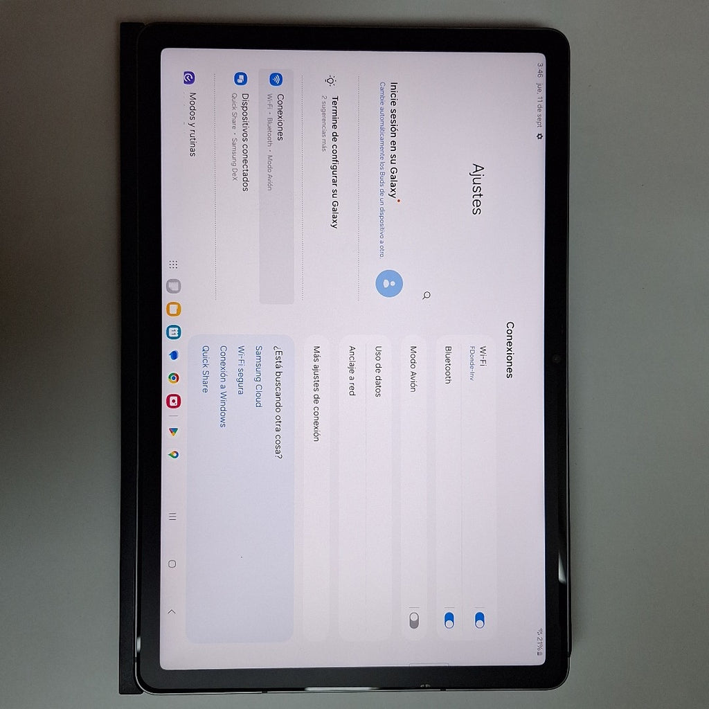 TABLETA SAMSUNG GALAXY TAB S9 FE SM-X510 (2023) 128 GB 6 GB RAM (SEMINUEVO)