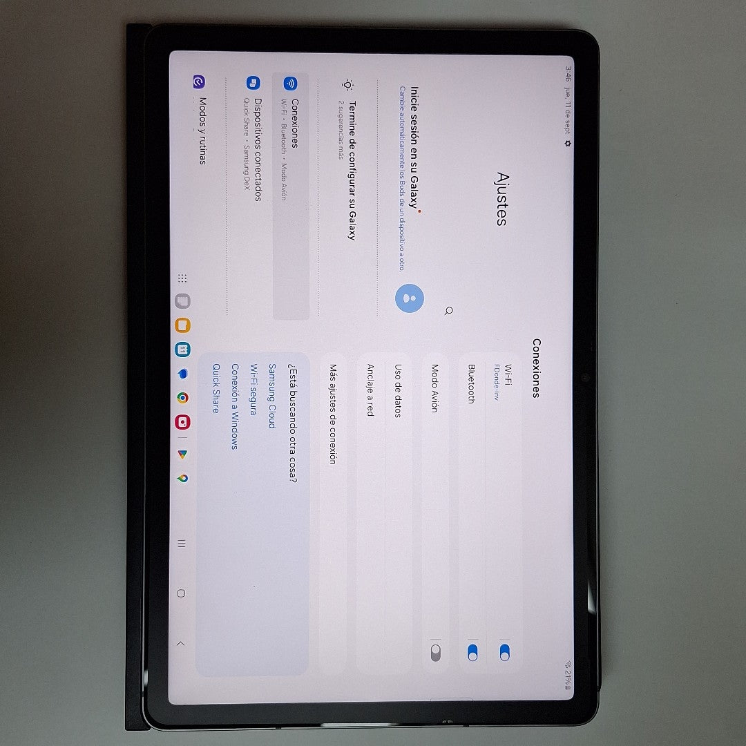 TABLETA SAMSUNG GALAXY TAB S9 FE SM-X510 (2023) 128 GB 6 GB RAM (SEMINUEVO)