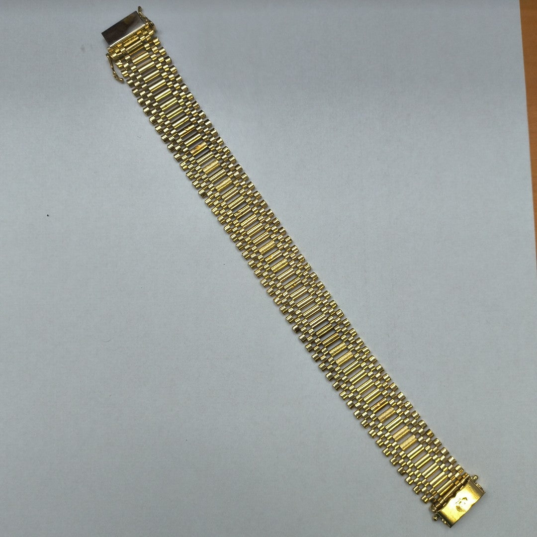 PULSERA. ORO. 14 K 24.2 GRMS (SEMINUEVO)