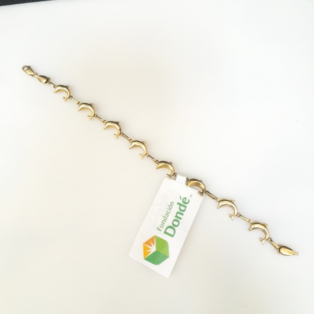 PULSERA. ORO. 14 K 6.2 GRMS (SEMINUEVO)