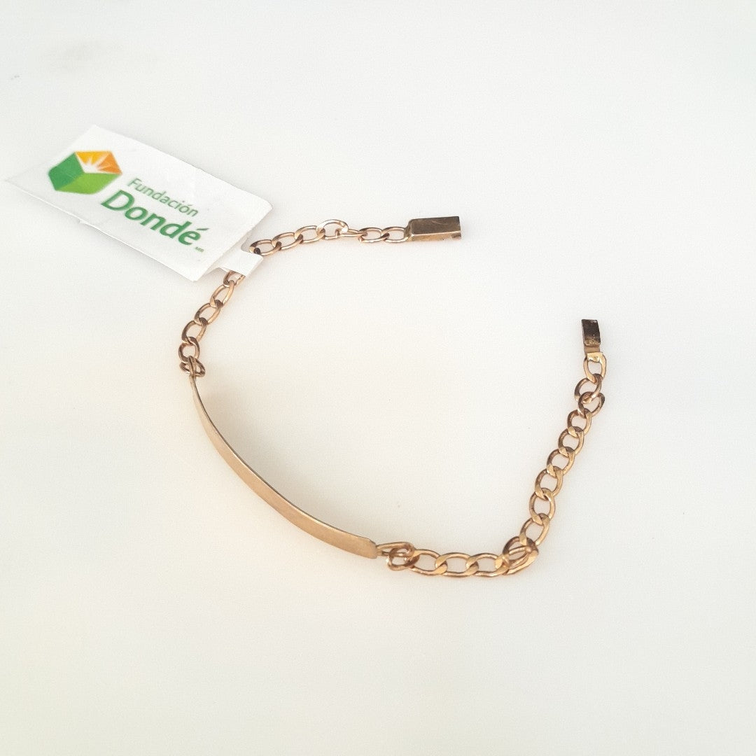 ESCLAVA. ORO. 8 K 3.8 GRMS (SEMINUEVO)
