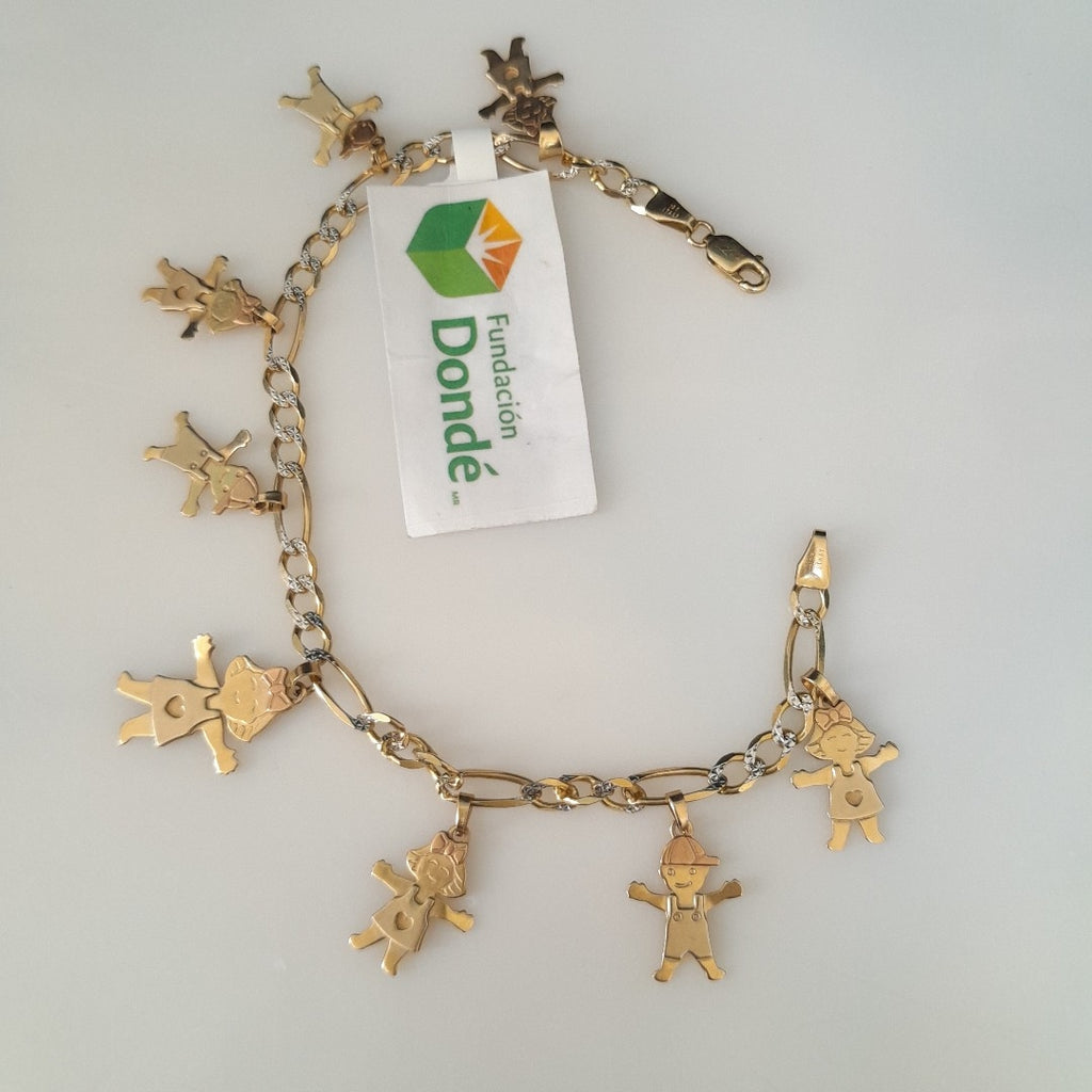 PULSERA. ORO. 10 K 9.1 GRMS (SEMINUEVO)