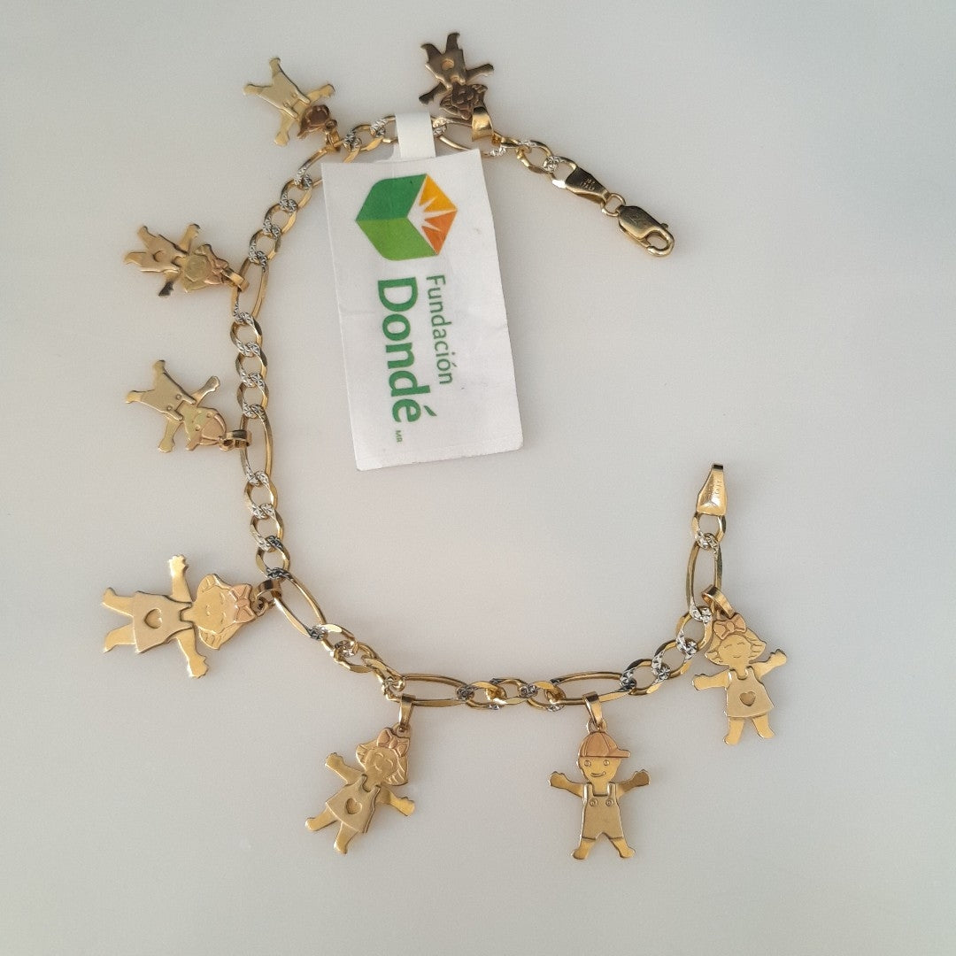 PULSERA. ORO. 10 K 9.1 GRMS (SEMINUEVO)
