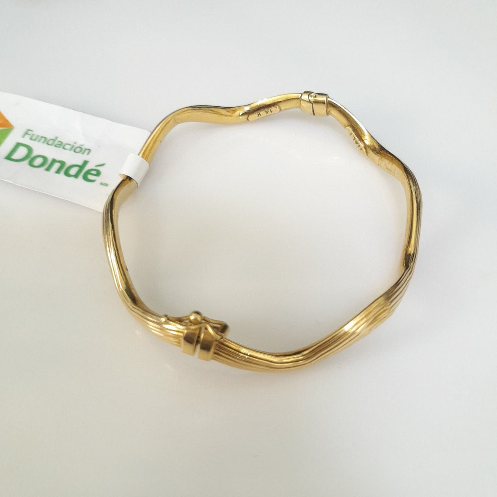 BRAZALETE ORO 14 K 5,50 GRMS (SEMINUEVO)
