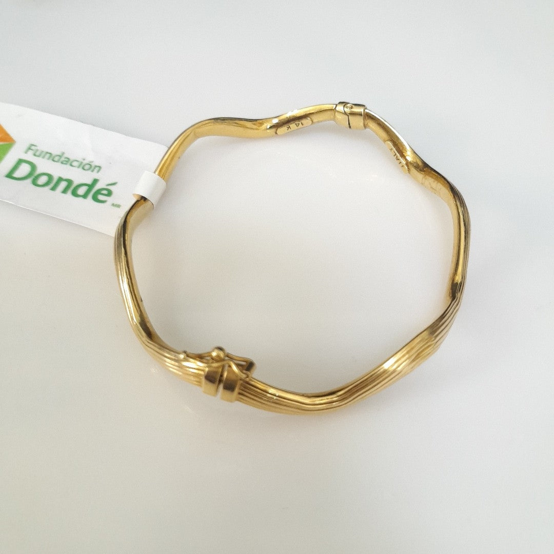 BRAZALETE ORO 14 K 5,50 GRMS (SEMINUEVO)