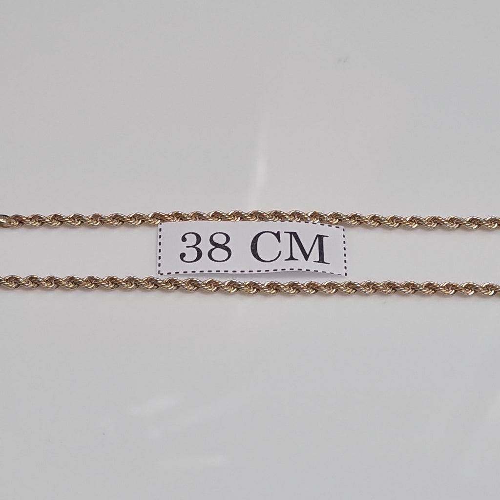 CADENA ORO 10 K 1,80 GRMS (SEMINUEVO)